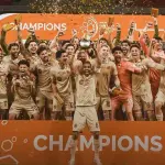 الريان يتوج بطلاً لدوري أبطال الخليج بثلاثية في شباك الشباب