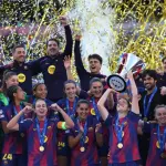برشلونة للسيدات يتوج بدوري أبطال أوروبا برباعية نظيفة أمام ليون بقيادة باجور وبارايويلو