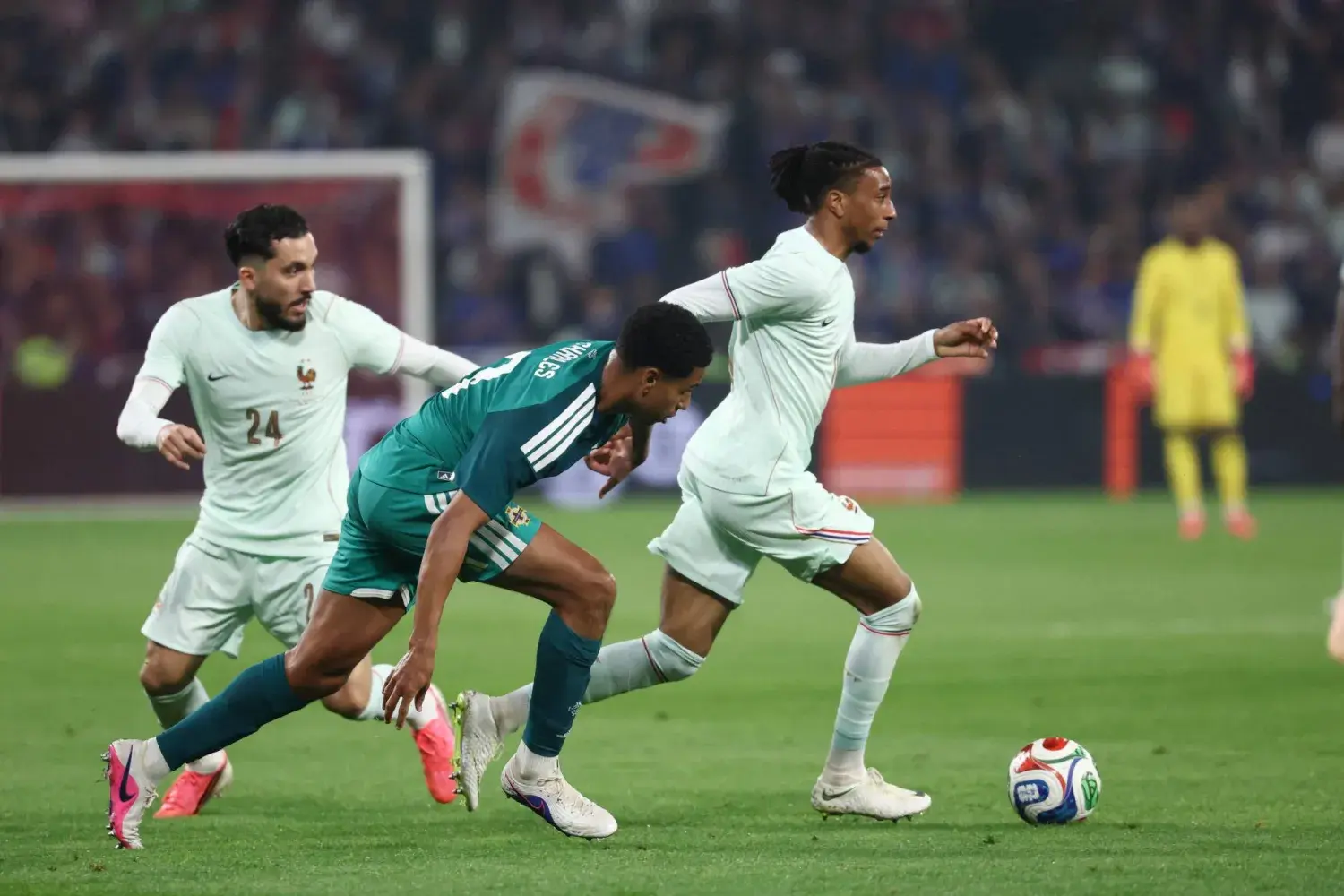 ديشان يعتمد تشكيلته الأساسية وأوليسيه يتألق بثلاثية في آخر اختبار قبل التوجه إلى المونديال