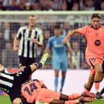 نيوكاسل وبرشلونة يتعادلان 1-1 في ذهاب دور الـ16 من دوري أبطال أوروبا