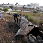 سقوط شظايا صواريخ على نابلس وخسائر مادية دون إصابات