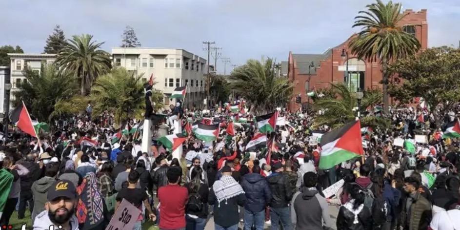 ناشطون مؤيدون لفلسطين ينددون بتسويق عقارات في المستعمرات ويطالبون بوقف الفعاليات في نيويورك