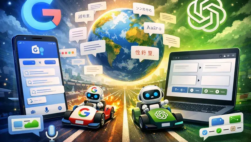 منافسة جديدة في سوق الترجمة الفورية المدعومة بالذكاء الاصطناعي بين Google وOpenAI