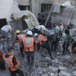 الدفاع المدني في غزة يطلق المرحلة الثانية لانتشال جثامين الشهداء من تحت الأنقاض
