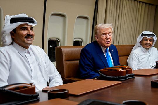 ترامب يعلن من قطر استعداد دول عربية لتشكيل قوة حفظ سلام في غزة