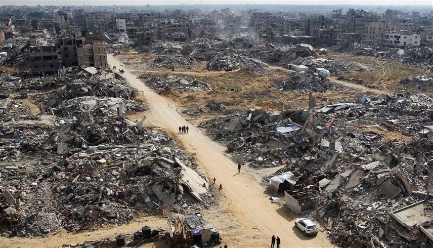 توقف الخطة الأميركية يترك المنطقة الخاضعة للسيطرة الإسرائيلية وحدها مستفيدة من إعادة الإعمار