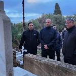 بن غفير يقتحم مقبرة القسام ويشن حملة هدم واستفزاز ضد المقدسات