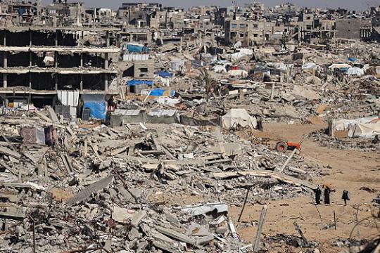 واشنطن تطالب إسرائيل بإزالة أنقاض غزة والبدء من رفح على نفقتها