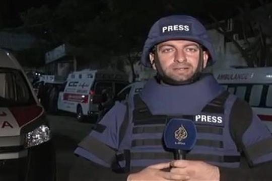 نقابة الصحفيين تدين اغتيال محمد وشاح وتعتبره عملية إعدام للصحافة الفلسطينية