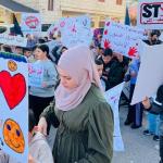 تظاهرات طلابية وبرامج توعوية ضد العنف في سخنين