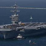 وصول حاملة الطائرات الأميركية "أبراهام لينكولن" إلى الشرق الأوسط في ظل التوتر مع إيران