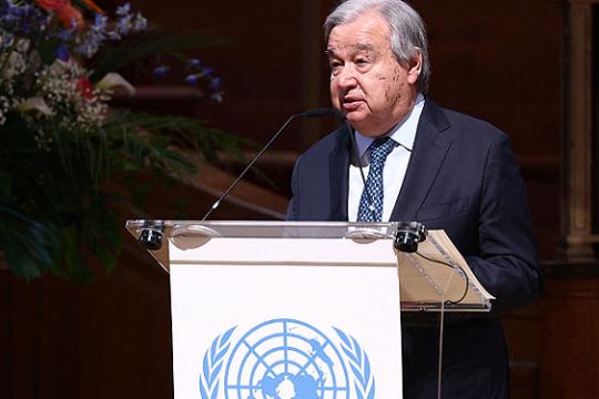 غوتيريش يؤكد حصريّة دور مجلس الأمن في حفظ السلام