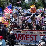 احتجاجات واسعة ضد ترامب داخل الولايات المتحدة وخارجها رفضًا لسياساته والحرب على إيران