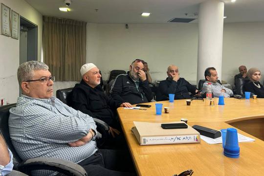 لجان الطيبة بالداخل المحتل تقر خطوات تصعيدية لمواجهة مصادرة 2100 دونم