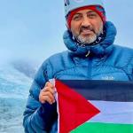 المتسلق الفلسطيني مصطفى سلامة يحمل أحلام أطفال غزة إلى قمة إيفرست