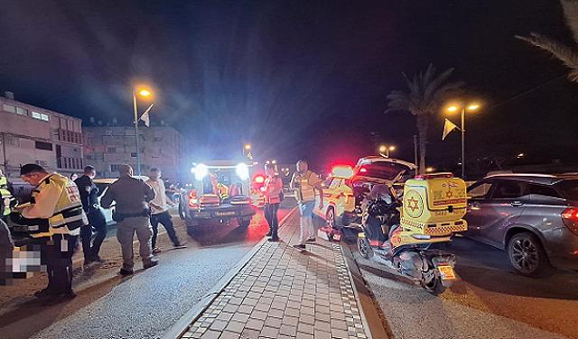 الطواقم الطبية تقود محاولات إنعاش متقدمة للطفلة أثناء نقلها العاجل إلى مستشفى "هليل يافي"