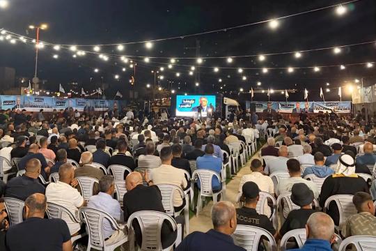 القائمة المشتركة تفتتح حملتها الانتخابية في النقب بمهرجان في حورة