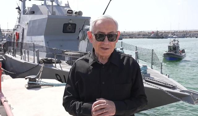 نتنياهو يحذر من تهديد المجال البحري لإسرائيل ويتعهد بتعزيز سلاح البحرية بقطع وغواصات جديدة