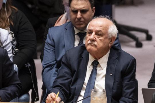 فلسطين تسحب ترشيح رياض منصور لمنصب نائب رئيس الجمعية العامة للأمم المتحدة