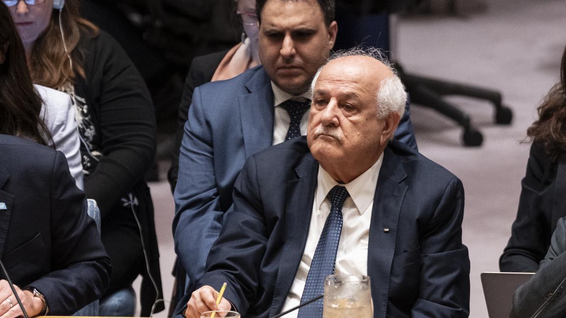 تقارير تتحدث عن ضغوط أميركية وتهديد بإلغاء تأشيرات الوفد الفلسطيني لدى الأمم المتحدة