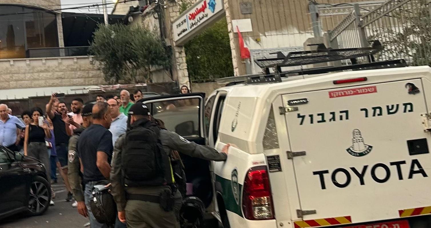 انتشار قوات الاحتلال خلال مداهمات في حي واد قدوم جنوب المسجد الأقصى