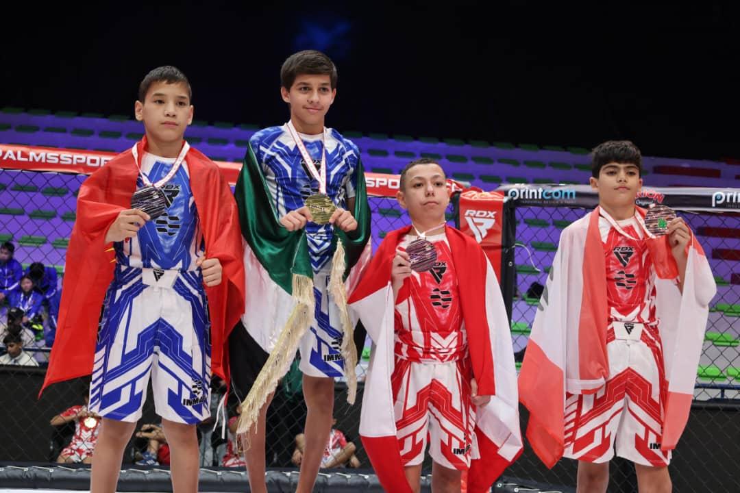 الفريق الفلسطيني يحصد 18 ميدالية في بطولة آسيا للفنون القتالية المختلطة بلبنان
