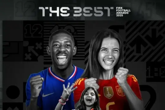 عثمان ديمبلي وأيتانا بونماتي يتوجان بجوائز «ذا بيست» لعام 2025