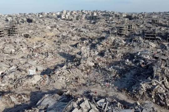 غزة "منطقة منكوبة بيئيًا وإنشائيًا" بعد حرب الإبادة الإسرائيلية