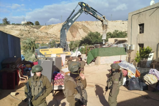 هدم منزل شمال القدس ومنشأة زراعية في سلواد بحجة عدم الترخيص