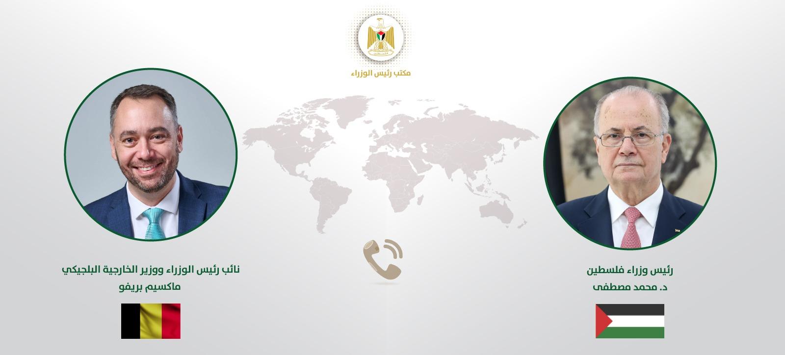 الجانبان يؤكدان دعم وقف إطلاق النار وإدخال المساعدات وإعادة إعمار فلسطين