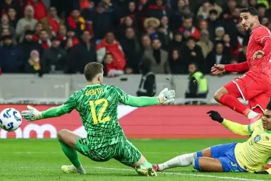 تونس تفرض التعادل على البرازيل وديًا استعدادًا لكأس العرب وأمم أفريقيا