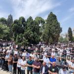 70 ألف مصل يؤدون صلاة الجمعة في المسجد الأقصى رغم قيود الاحتلال
