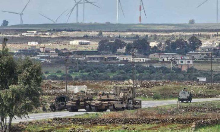 توغل إسرائيلي بأطراف قرية معرية في درعا جنوب سوريا