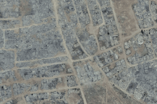 صور جوية إسرائيلية تكشف دمارًا واسعًا ومواقع عسكرية في شمال غزة