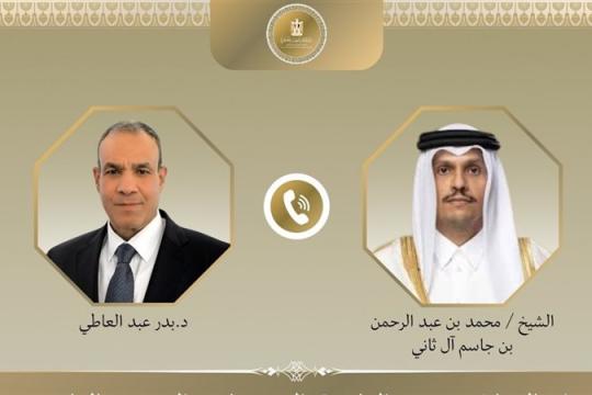 مباحثات مصرية قطرية حول تثبيت وقف إطلاق النار في غزة وتطورات الأوضاع في السودان