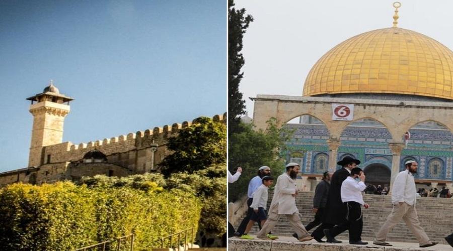 23 اقتحامًا للمسجد الأقصى ومنع الأذان 74 مرة في الحرم الإبراهيمي وسط تحذيرات من فرض وقائع جديدة على المقدسات