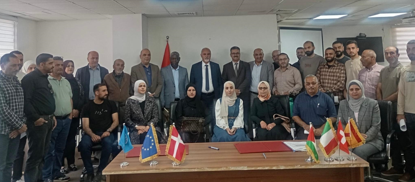مشاريع بقيمة 7.49 مليون شيقل تستهدف تطوير الإنتاج النباتي والحيواني ودعم الأمن الغذائي في عدة محافظات
