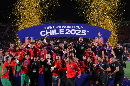 المغرب يتوج بطلاً لكأس العالم للشباب 2025 بعد فوزه التاريخي على الأرجنتين