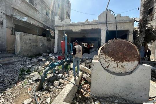 سلطة المياه تكثّف تدخلاتها الطارئة لتحسين خدمات المياه والصرف الصحي في قطاع غزة