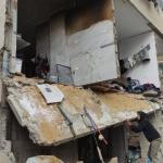 وفاة مواطن في مخيم الشاطئ إثر انهيار جدار منزله المتضرر بفعل الأمطار الغزيرة