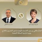 مصر تؤكد رفضها فصل غزة عن الضفة وتشدد على حل الدولتين