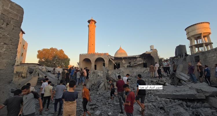 الوزارة: تدمير 1077 مسجدًا بالكامل واستهداف محطة تحلية وسوق في غزة، ونحمّل الاحتلال المسؤولية الكاملة