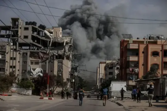 إصابة مواطن في قصف إسرائيلي استهدف شرق مدينة غزة