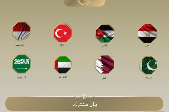 8 دول عربية وإسلامية تطالب بإدخال المساعدات إلى غزة فورًا وفتح معبر رفح بالاتجاهين