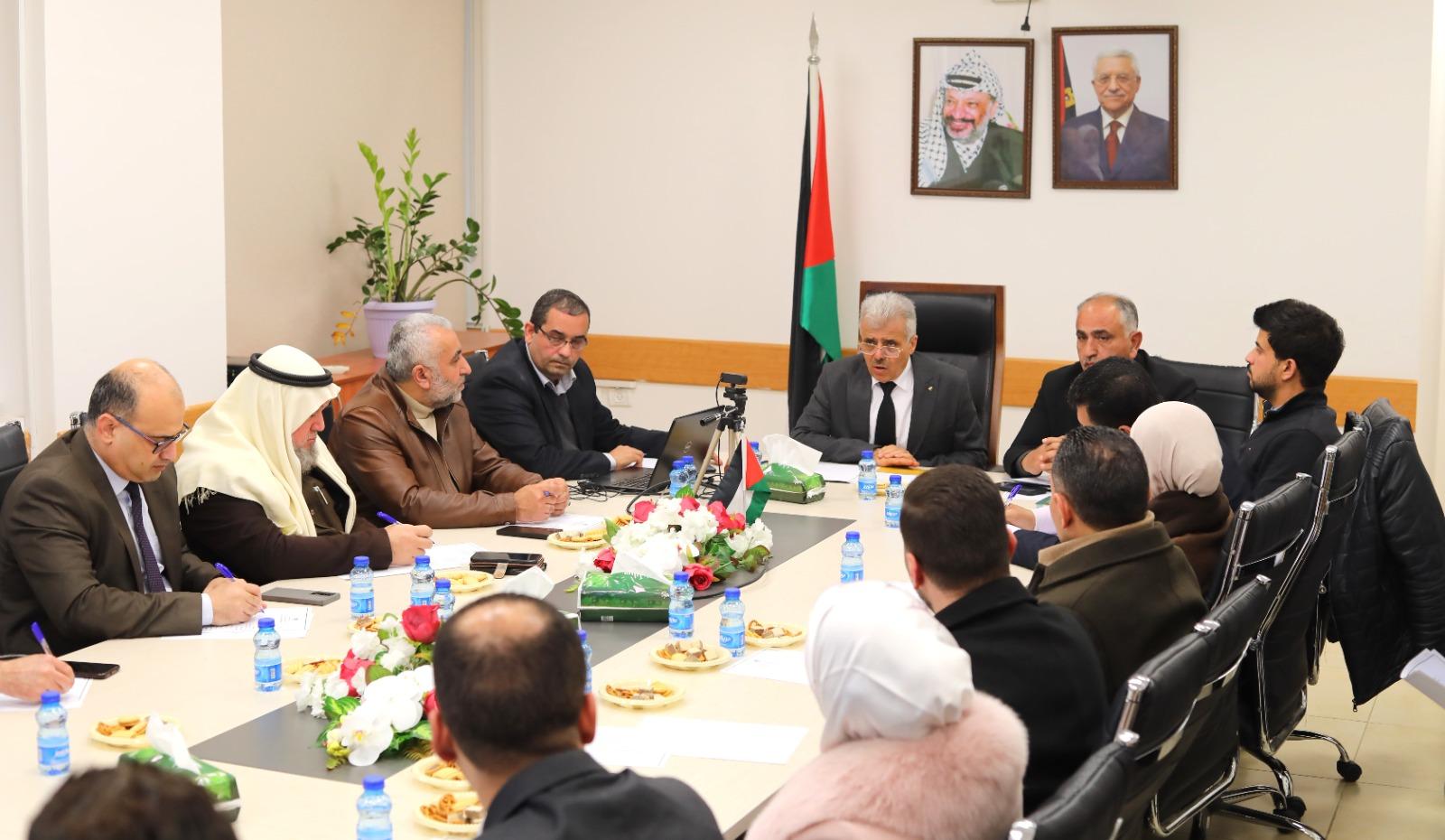 برهم: دعم التعليم المهني في غزة أولوية في ظل الدمار الواسع للمدارس والجامعات