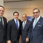 وزير الخارجية المصري يبحث الملف الإيراني وغزة والسودان في واشنطن