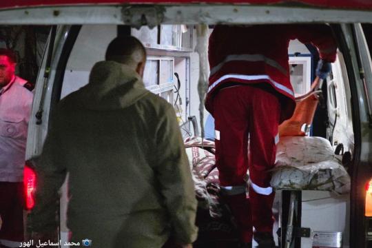 3 شهداء بينهم طفلتان أشلاء و 10 إصابات بقصف على خيام النازحين وسط قطاع غزة