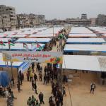 افتتاح تجريبي لسوق الشيخ رضوان الشعبي في غزة