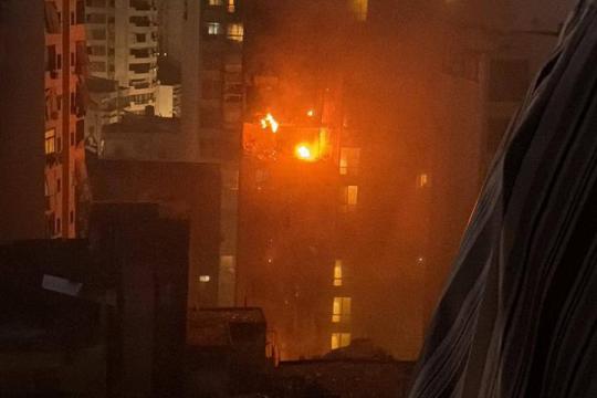 غارة إسرائيلية تستهدف شقة في قلب بيروت ومسؤول في حماس بين المستهدفين