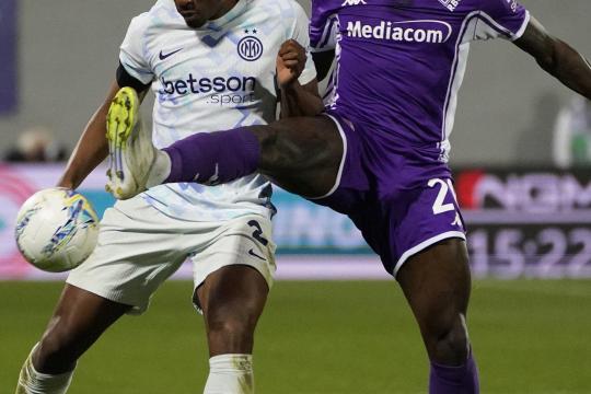 تعادل إنتر ميلان، وفوز روما وكومو في الجولة 30 من الدوري الإيطالي